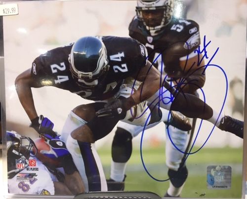 Philadelphia Eagles Sheldon Brown Autograph 8x10 Photo