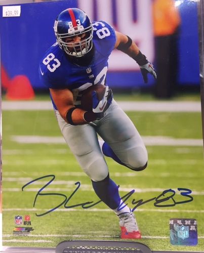New York Giants Brandon Myers Autograph 8x10 Photo