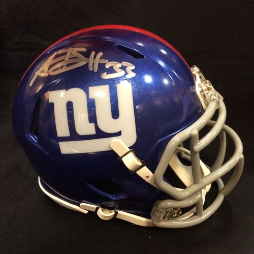 Andre Brown Autographed New York Giants Mini Helmet