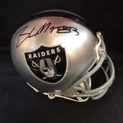 Brandon Myers Autographed Oakland Raiders Mini Helmet