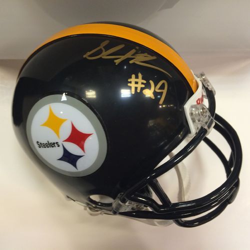 Shamarko Thomas Autographed Pittsburgh Steelers Mini Helmet