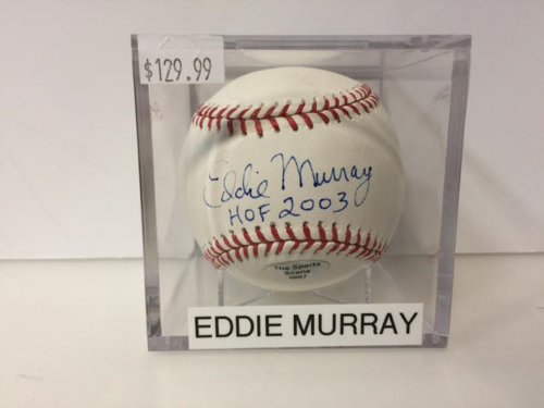 Eddie Murray Autographed OML Baseball