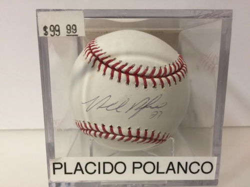 Placido Palanco Autograph OML Baseball