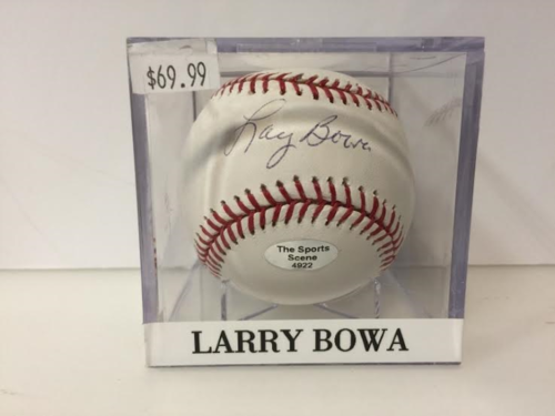 Larry Bowa Autographed Ball