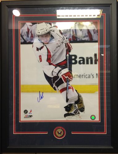 Alex Ovechkin Autographed/Framed Picture