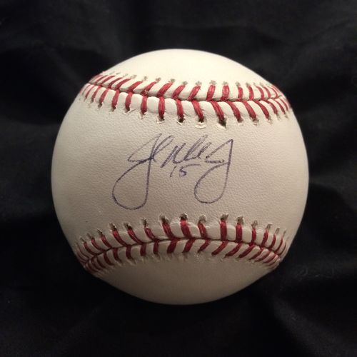 John Mayberry Jr. Autographed Baseball