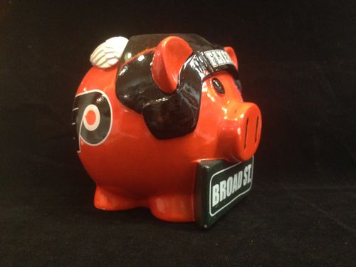 Philadelphia Flyers Ceramic Piggybank
