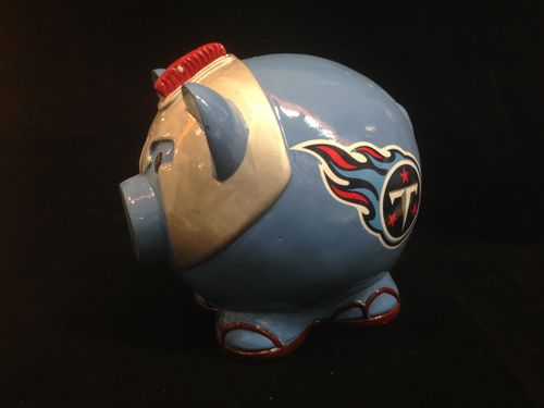 Tennessee Titans Ceramic Piggybank