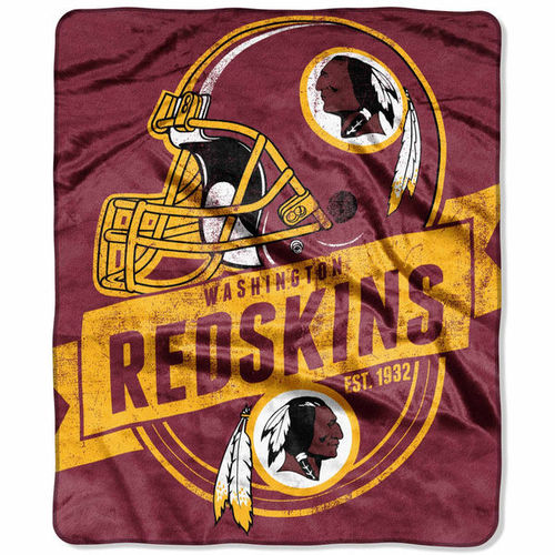 Washington Redskins 50" x 60" Grand Stand Plush Blanket