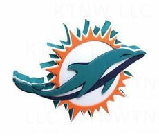 Miami Dolphins Fan Foam
