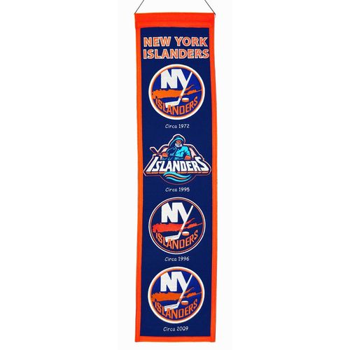 New York Islanders Wool 8" x 32" Heritage Banner
