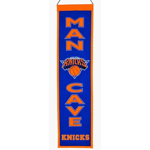 New York Knicks Wool 8" x 32" Man Cave Banner