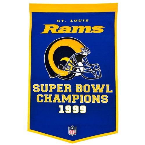 LA Rams Wool 24" x 36" Dynasty Banner