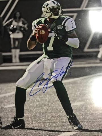 GENO SMITH JETS 16X20 AUTOGRAPHED WITH COA
