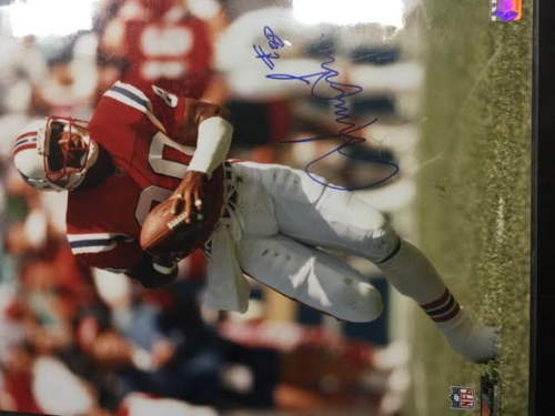 IRVING FRIAR PATRIOTS 16X20 AUTOGRAPHED WITH COA