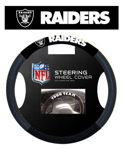 Oakland Raiders Steering Wheel Cover
