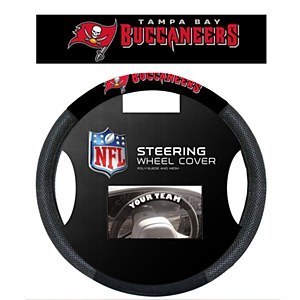 Tampa Bay Buccaneers Steering Wheel Cover