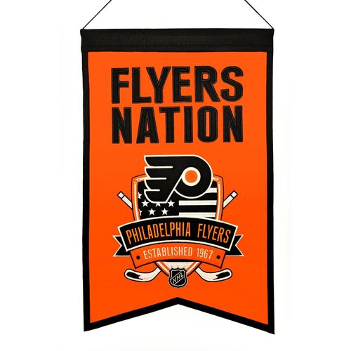 Philadelphia Flyers Wool 14" x 22" Nations Banner