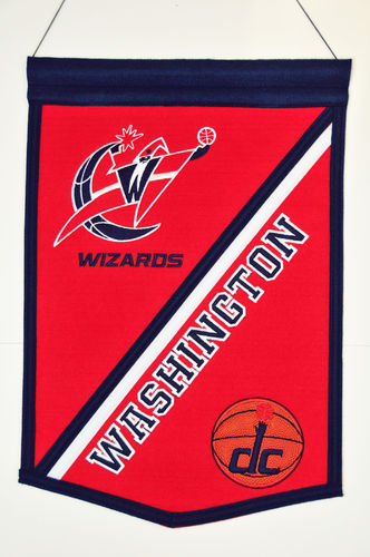 Washington Wizards Wool 18" x 12" Traditions Banner