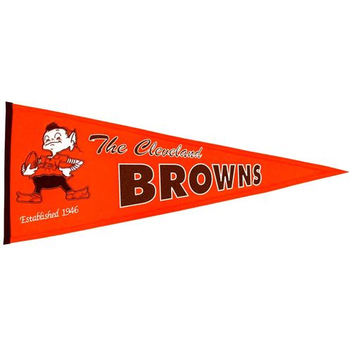 Cleveland Browns Wool 32" x 13" Traditions Pennant