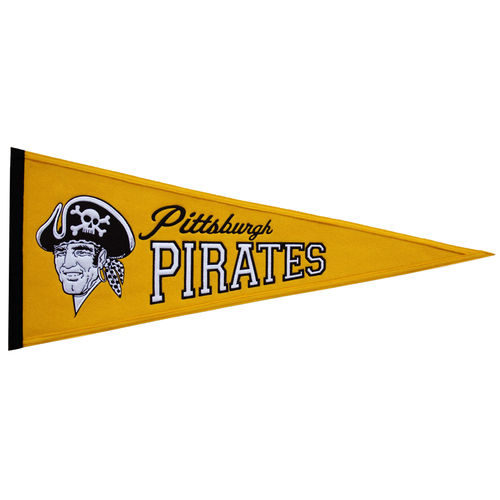 Pittsburgh Pirates Wool 13" x 32" Cooperstown Throwback Pennant