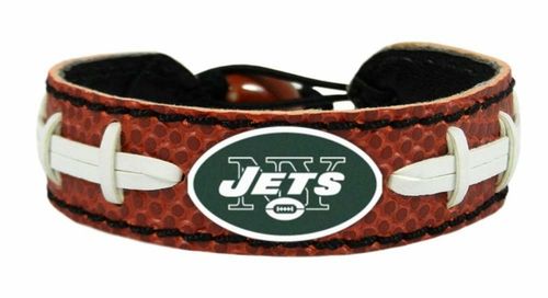 New York Jets Game Day Leather Bracelet