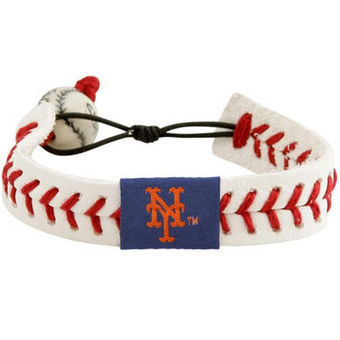 New York Mets Game Day Leather Bracelets