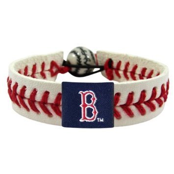 Boston Red Sox Game Day Leather Bracelet