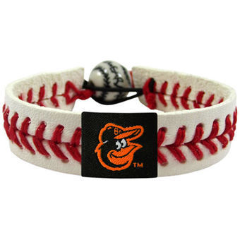 Baltimore Orioles Game Day Leather Bracelets