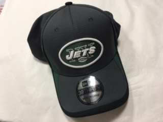 New York Jets Grey Stretch Fit 47 Brand Hat