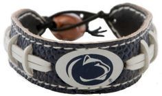 Penn State Game Day Leather Bracelet