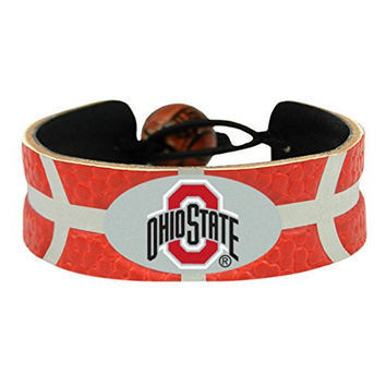 Ohio State Game Day Leather Bracelet
