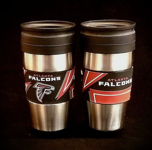 Atlanta Falcons PVC Stainless Steel Travel Mug