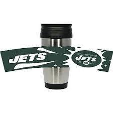 New York Jets PVC Stainless Steel Travel Mug