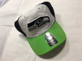 Seattle Seahawks White Stretch Fit 47 Brand Hat