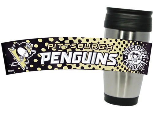 Pittsburgh Penguins PVC Stainless Steel Travel Mug
