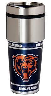 Chicago Bears Stainless Steel Travel Mug