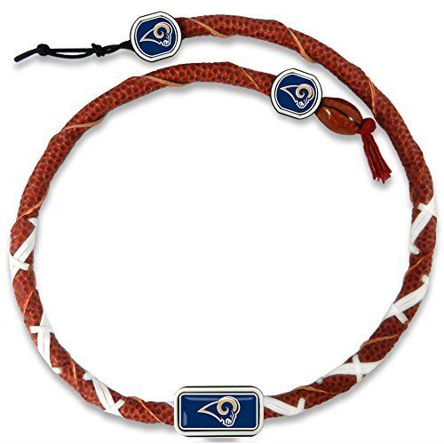Los Angeles Rams Classic NFL Spiral Football Necklace
