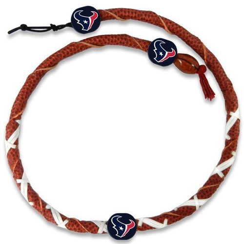 Houston Texans Classic NFL Spiral Football Necklace