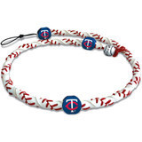Minnesota Twins MLB Spiral Baseball Necklace