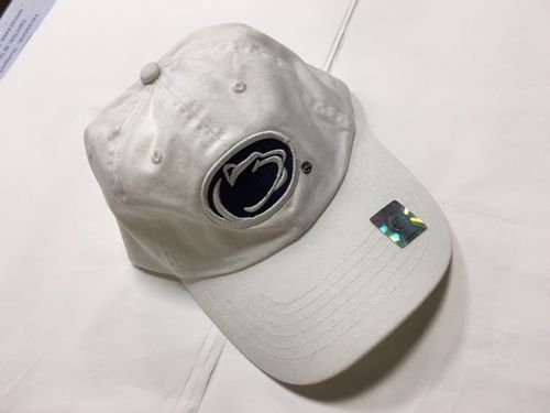 Penn State White Adjustable Hat