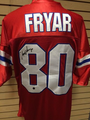 Irving Fryar Autographed New England Patriots Throwback Jersey #80