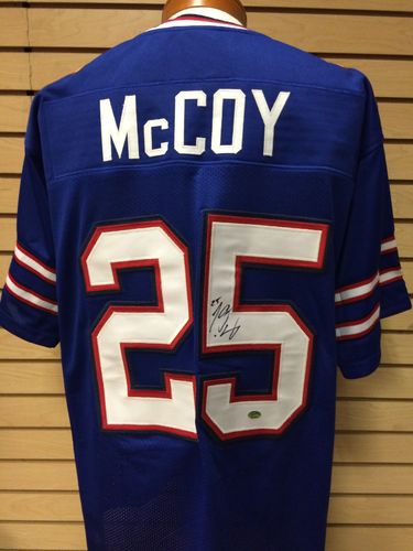 LeSean McCoy Autographed Buffalo Bills Jersey #25