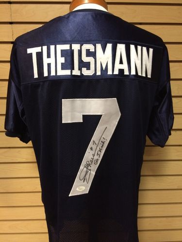 Joe Theismann Autographed Notre Dame Fighting Irish Jersey #7