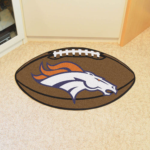 Denver Broncos Football Floor Mat