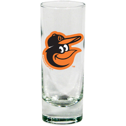 Baltimore Orioles 2 oz Cordial Shot Glass