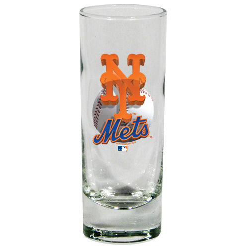 New York Mets 2 oz 3D Cordial Shot Glass