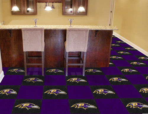 Baltimore Ravens Carpet Tiles