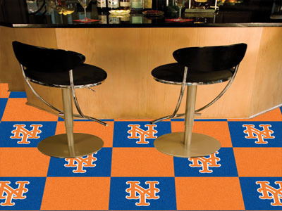 New York Mets Carpet Tiles