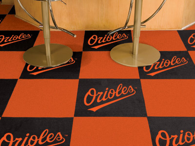 Baltimore Orioles Carpet Tiles
